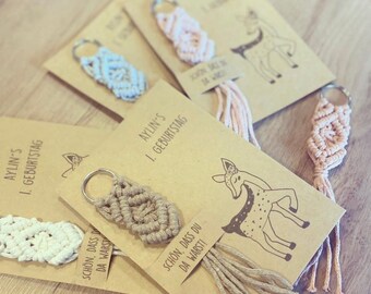 Macrame keychain Handmade keychain