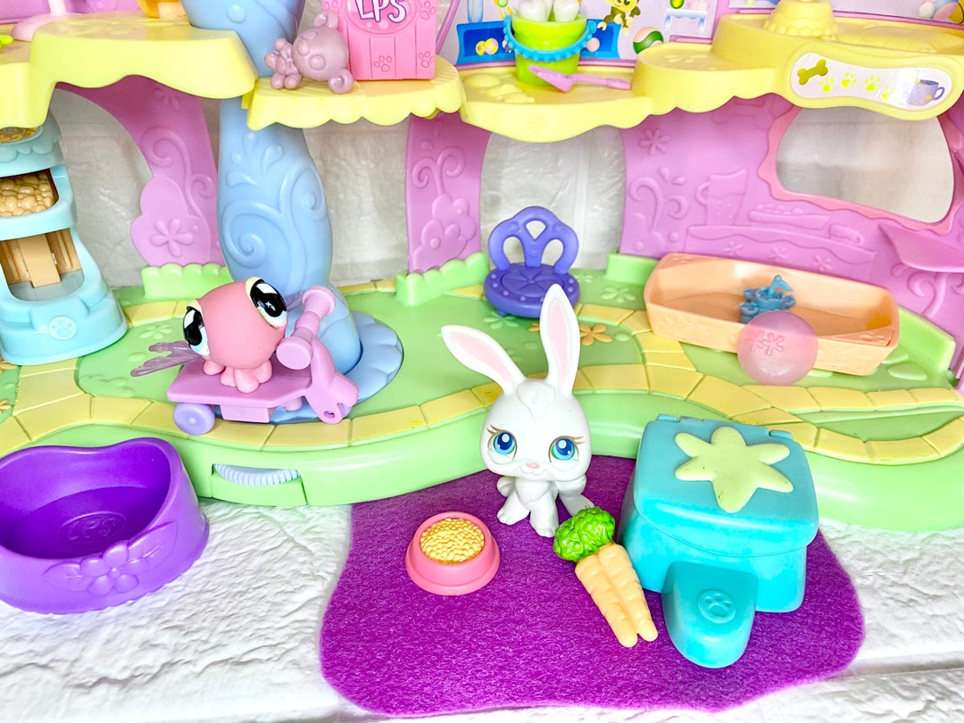 Hasbro Littlest Pet Shop Round n Round Pet Town Playset W/ Etsy