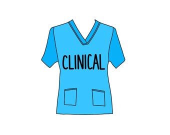 Krankenpflege Schule Aufkleber - Klinische Aufkleber