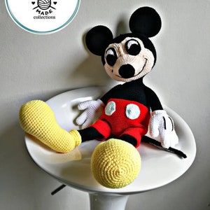 Mickey Mouse Big Amigurumi Pattern PDF
