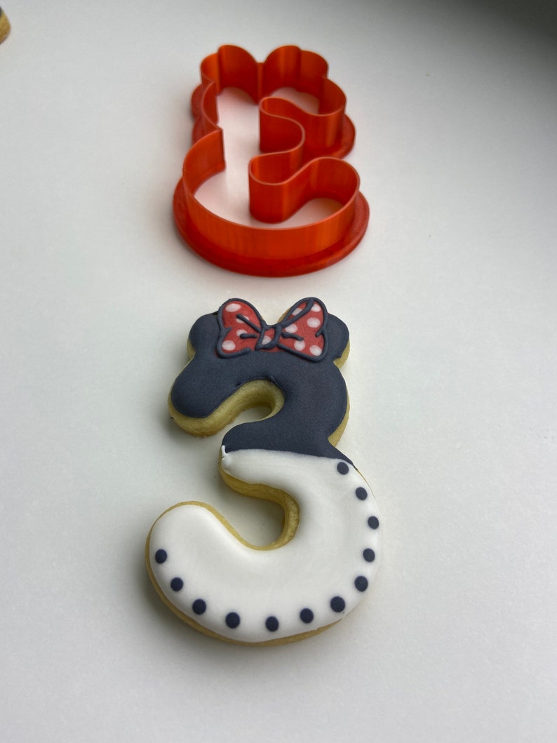 Minnie Mouse cookie cutter set Etsy