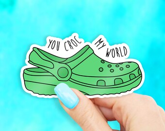 crocs decals