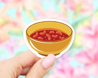 Chili Bowl Sticker - MacBook stickers | laptop stickers | waterbottle stickers | hydroflask stickers | tumbler stickers