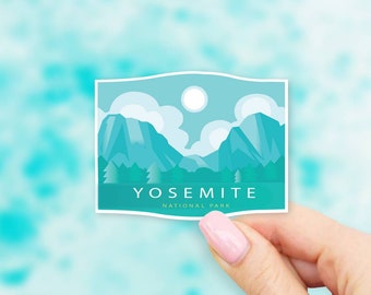 Yosemite National Park Sticker - MacBook stickers | laptop stickers | waterbottle stickers | hydroflask stickers | tumbler stickers