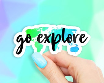 Go Explore Sticker