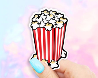 Movie Popcorn Sticker