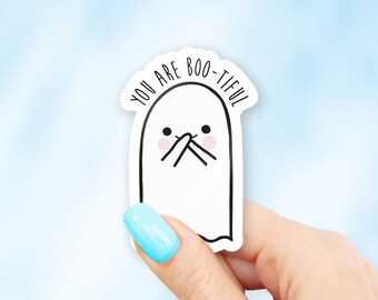 You are Boo-tiful Sticker - MacBook stickers | laptop stickers | waterbottle stickers | hydroflask stickers | tumbler stickers