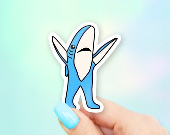 Left Shark Sticker - MacBook stickers | laptop stickers | waterbottle stickers | hydroflask stickers | tumbler stickers