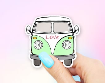 Love Bus Sticker