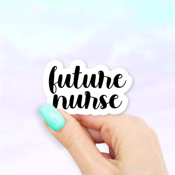 Future Nurse Sticker - Matte Vinyl Laptop Decal