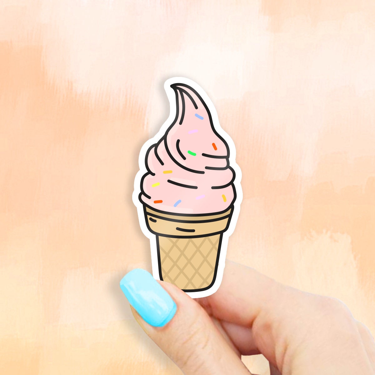 Stickers Northwest - Ice Cream Cone Sticker