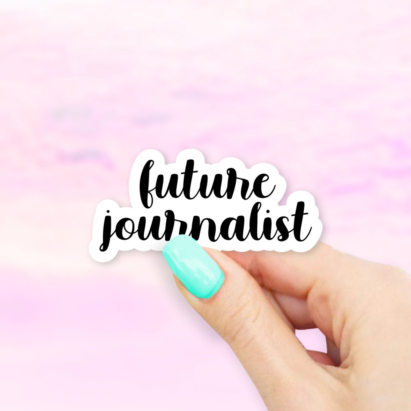 Future Journalist Sticker - Etsy