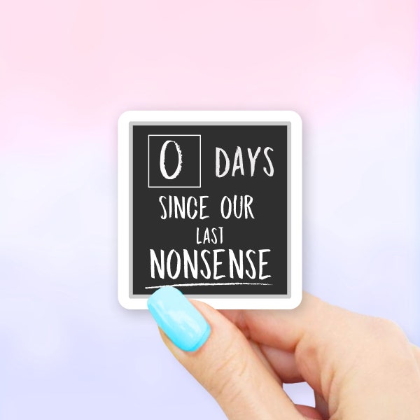 0 Days Since Last - Etsy