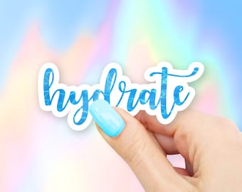 Water Hydrate Sticker