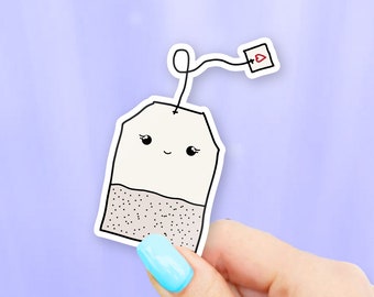 Teabag Sticker - MacBook stickers | laptop stickers | waterbottle stickers | hydroflask stickers | tumbler stickers