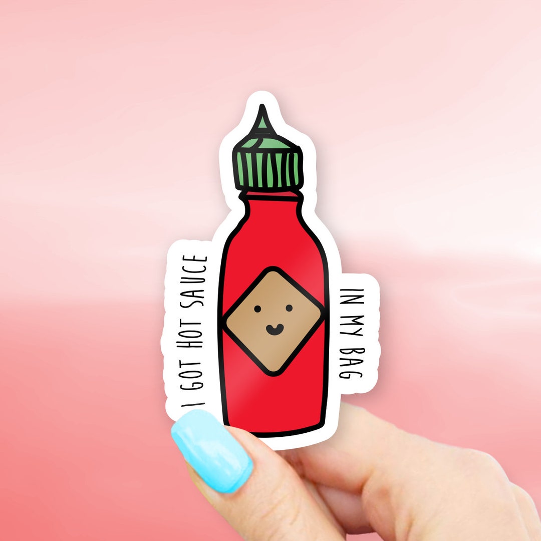 I Got Hot Sauce in My Bag Sticker MacBook Stickers Laptop Etsy