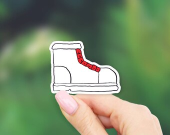 Hiking Boot Sticker - Camping stickers | MacBook stickers | laptop stickers | waterbottle stickers | hydroflask stickers | tumbler stickers