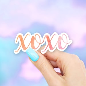 xo xo Sticker - MacBook stickers | laptop stickers | waterbottle stickers | hydroflask stickers | tumbler stickers