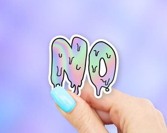 No Drip Sticker - MacBook stickers | laptop stickers | waterbottle stickers | hydroflask stickers | tumbler stickers