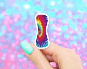 Tie Dye I Sticker - Letter stickers | MacBook stickers | laptop stickers | waterbottle stickers | hydroflask stickers | tumbler stickers