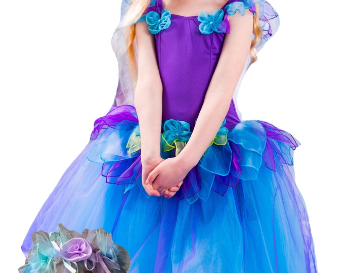 Girls Fairy Dress Costume,Fairy Dress, Fairy dress-ups,Fairy Costumes Girls, Frozen Midnight