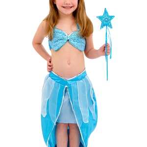 Ariel Sparkle Blue Dress - Etsy Ariel Sparkle Blue Dress - Etsy