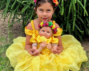 Belle Winter Kids Costume Dress, Belle Kids Cosplay Dress, Disney Inspired Costume Children - Etsy Belle Winter Kids Costume Dress, Belle Kids Cosplay Dress, Disney Inspired Costume Children - Etsy