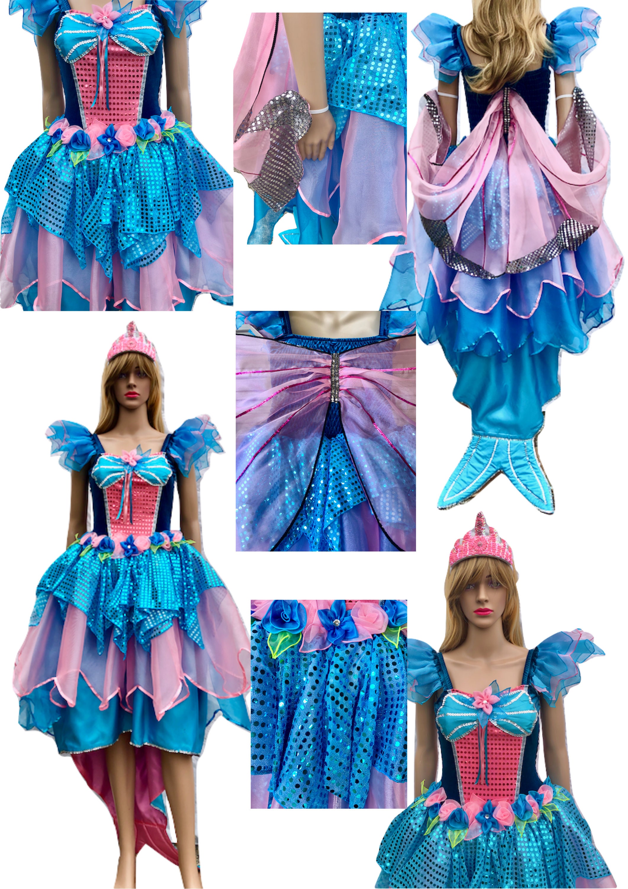 Rapunzel Dark-Fairy-Azaleas-Dolls  Dark fairy, Disney princess villains,  Fantasy mermaids