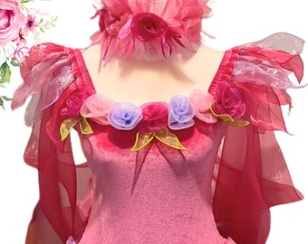 sachin and babi light blue dress Rave Pixie Fairy Princess Pink Dance Party Fancy Dress Halloween Adult  Costume main image 0