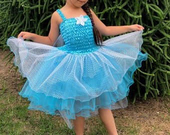 Frozen Elsa Costume Inspired Dress Elsa Costume Disney Princess Inspired Costume