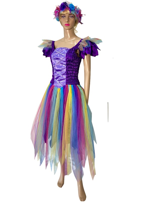 Fairy Dress Women's Costume ,halloween,fairy Dress Adult ,fairy Princess  Costume,women's Adult Fairy Costume Purple Fantasy - Etsy