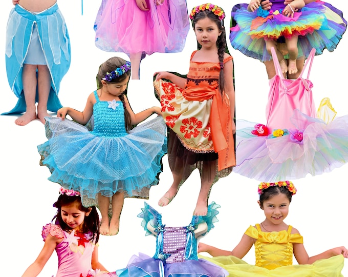 Day-care Nursery School Pre School Dress-up Box Costume Sets Girls 10 Piece Set 15% Discount on RRP