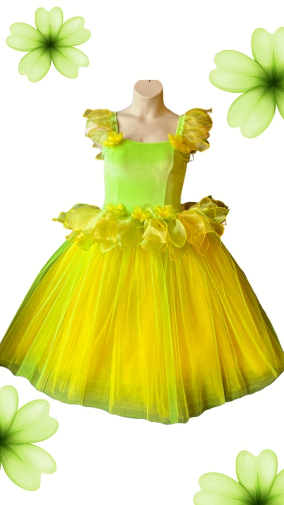 Tinkerbell Fairy Dress Costume Tinkerbell Women's Costume Women's Spring Fairy Dress Daffodil Adult Fairy Dress Green - Etsy Tinkerbell Fairy Dress Costume Tinkerbell Women's Costume Women's Spring Fairy Dress Daffodil Adult Fairy Dress Green - Etsy