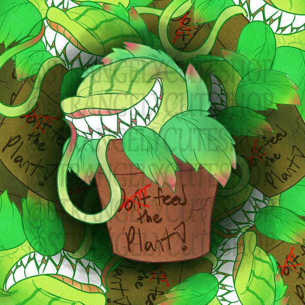 Little Shop of Horrors Audrey II Stickers