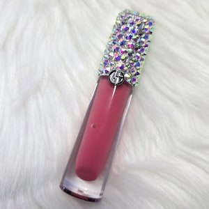 Handmade Giorgio Armani Lip Gloss: Aurora Borealis Crystals - Candy Halo