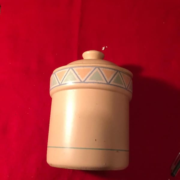 Southwest Style Ceramic  Cookie Jar