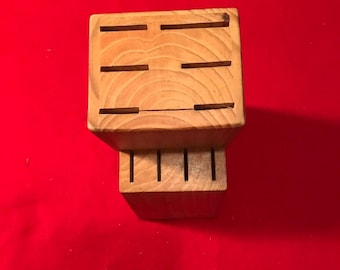 Knife Block/ Wooden Knife Block/Knife Holder/#216