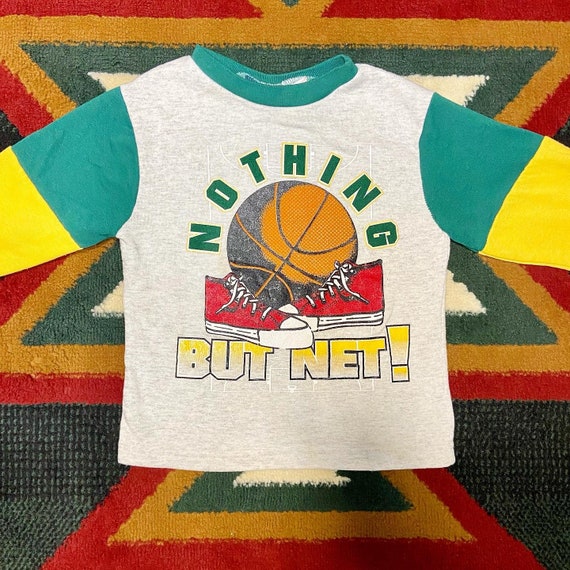 80’s Vintage Basketball Crewneck Gem