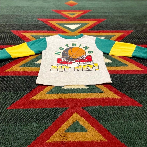 80’s Vintage Basketball Crewneck Gem