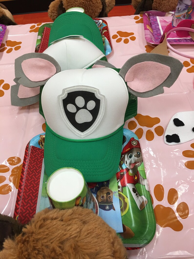 Paw Patrol Party Hats
 Paw Patrol Rocky Party Hats rocky Halloween Costume Hat