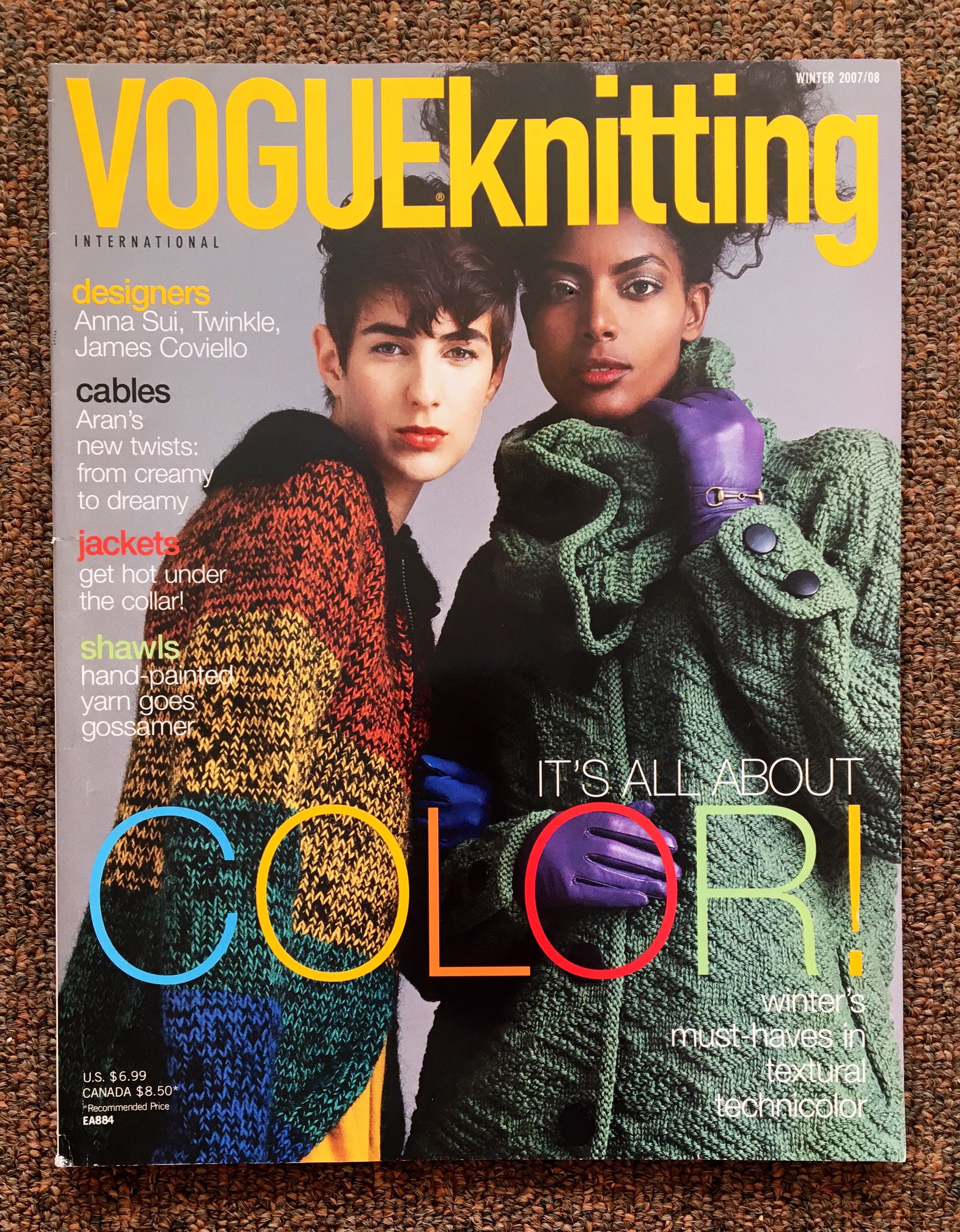Vogue Knitting International Magazine Winter 2007 2008 Sewing