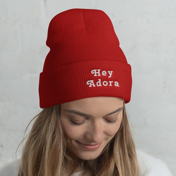 Hey Adora She Ra Cuffed Beanie, She-Ra And The Princess of Power Hat, Catra Cap, Knit Hat