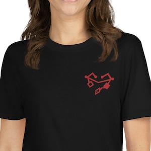Embroidered She Ra T-Shirt, She-ra Heart of Etheria Failsafe Unisex Shirt, Adora Cosplay, She Ra And The Princesses Of Power
