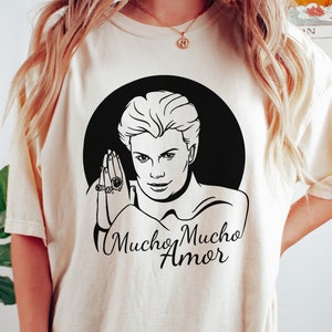 Mucho Mucho Amor Comfort Colors Shirt Walter Mercado Shirt Valentine Love Shirt Mucho Amor Tee Love Latinx Gift Latina Tshirt Mucho Amor Tee