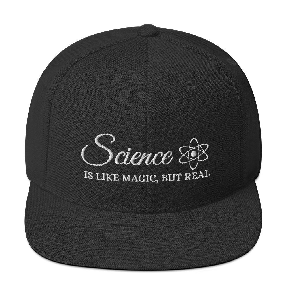 Science Hat Science Teacher Science Snapback Hat Science Etsy