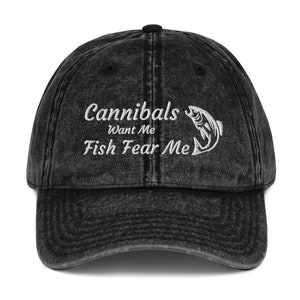 Fish Want Me, Women Fear Me (Black Text) Bucket Hat for Sale by  yourfavequotes