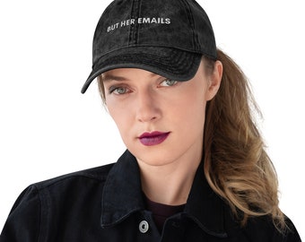 Cappello Da Baseball Hillary Clinton 2024 Per Uomo E Donna: Berretto In Denim Lavato Unisex, Regolabile E Traspirante