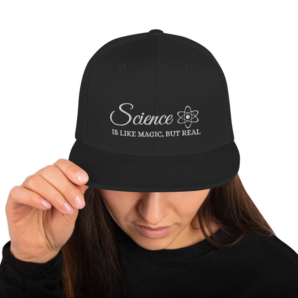 Science Hat Science Teacher Science Snapback Hat Science Etsy