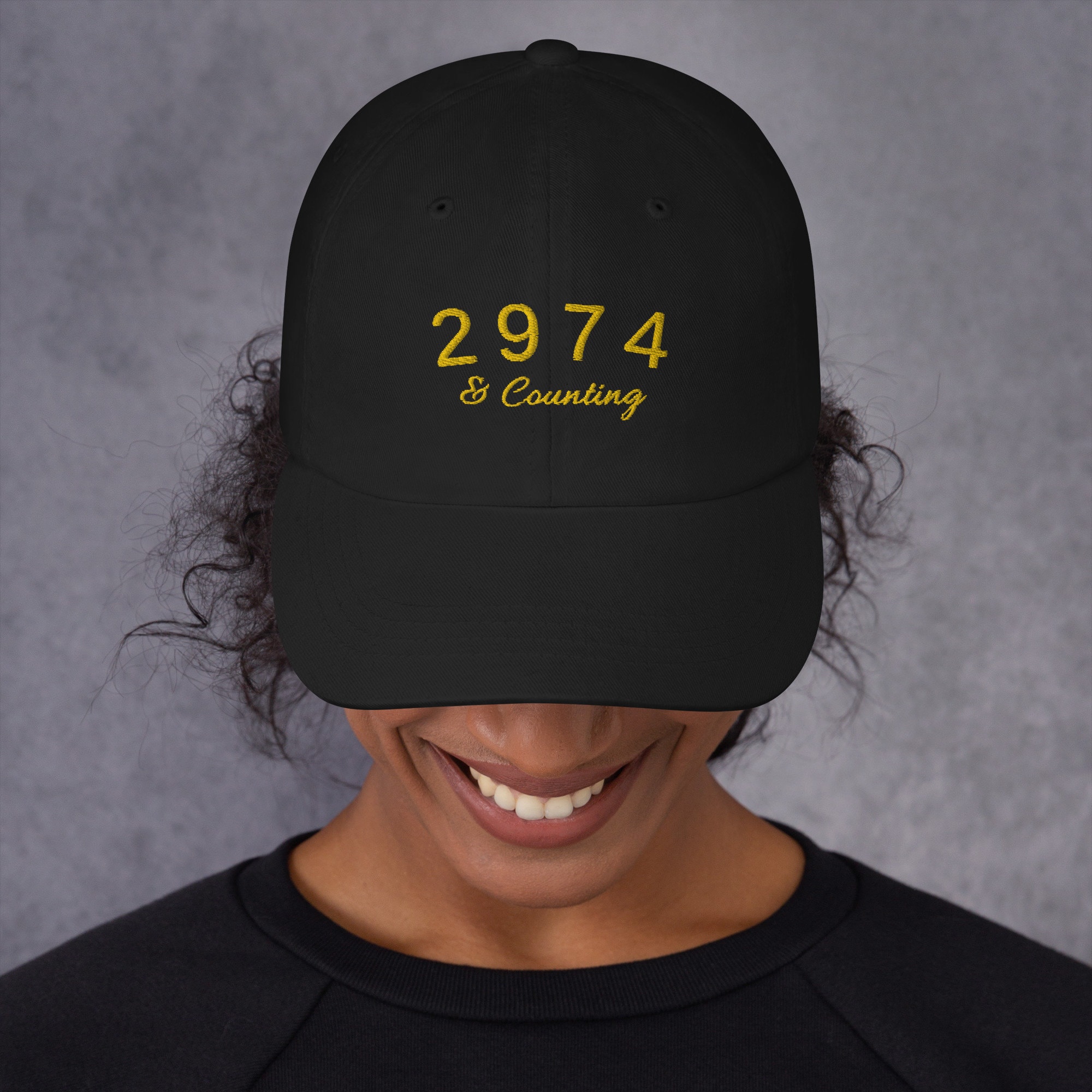2974 and Counting Snapback Hat, Stephen Curry Embroidered Hat Royal Blue