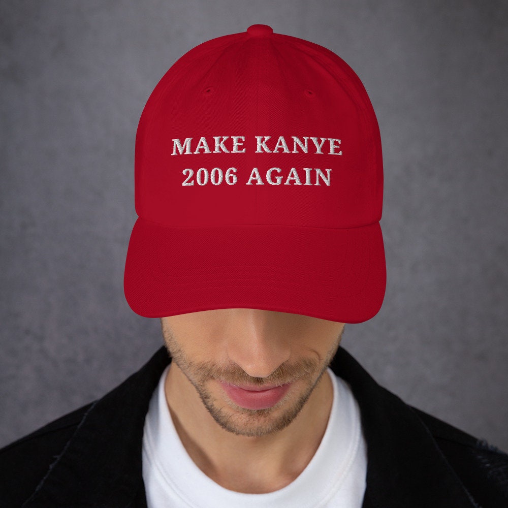 Make Kanye Great Again Embroidered Dad Hat/Cap